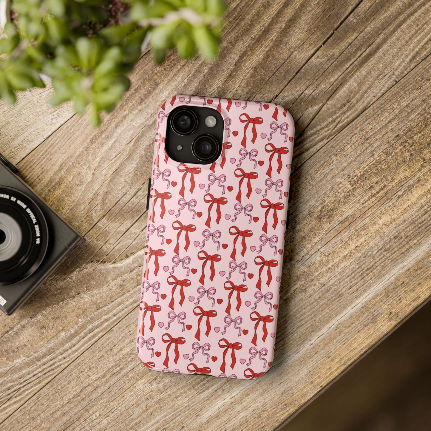 Bows and Hearts Phone Case