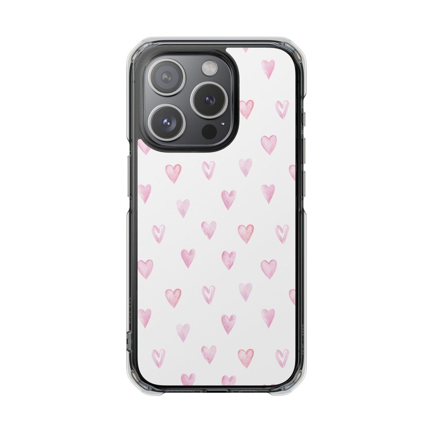 Heart Pattern Magnetic Phone Case