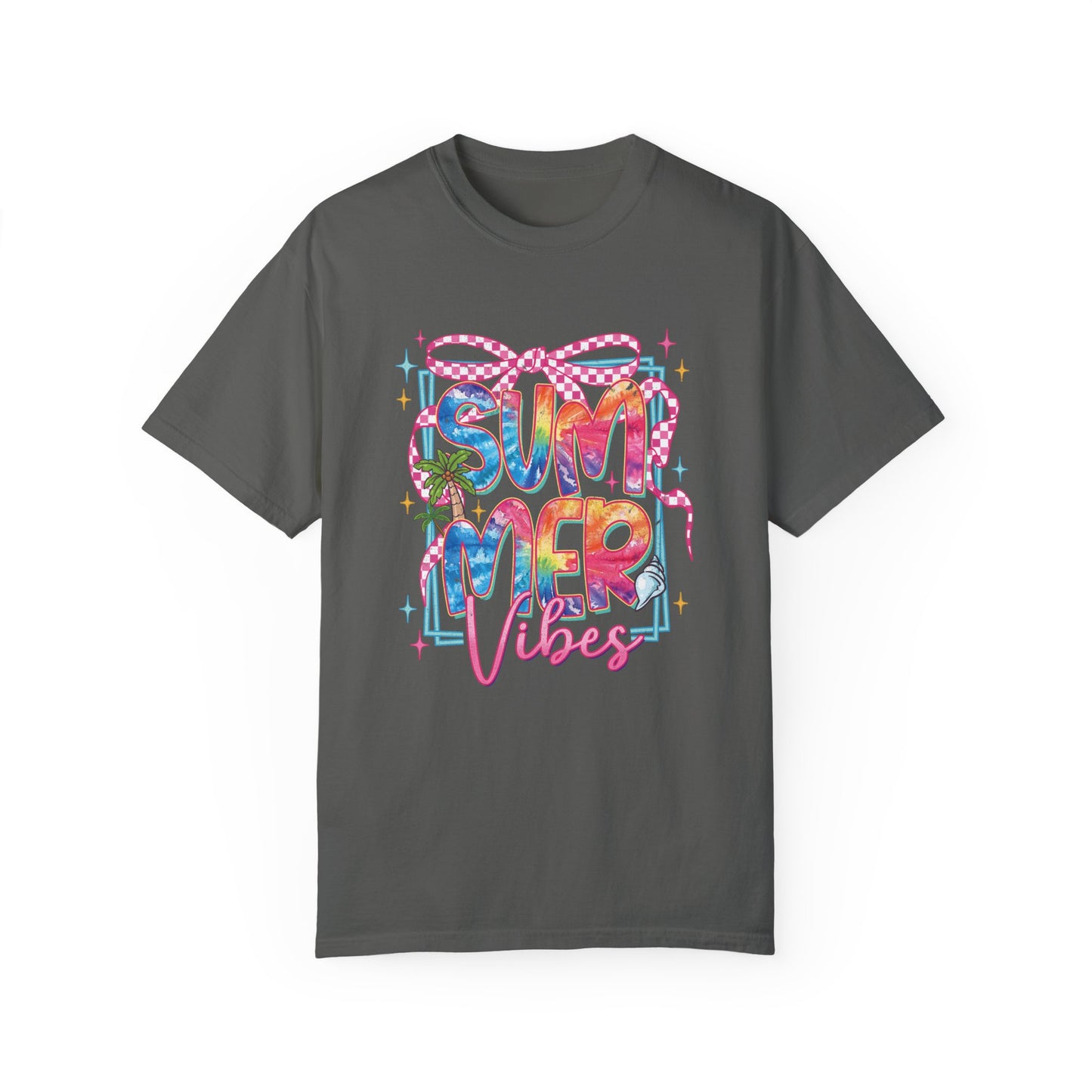 Summer Vibes Shirt Comfort Colors Graphic Tee
