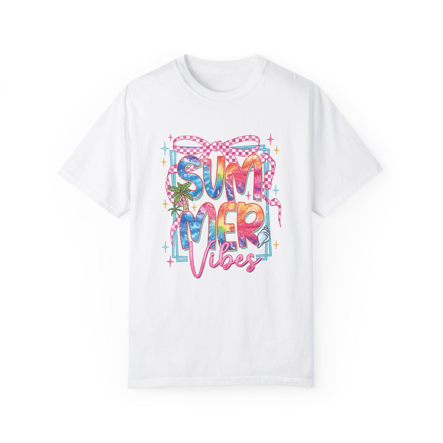Summer Vibes Shirt Comfort Colors Graphic Tee