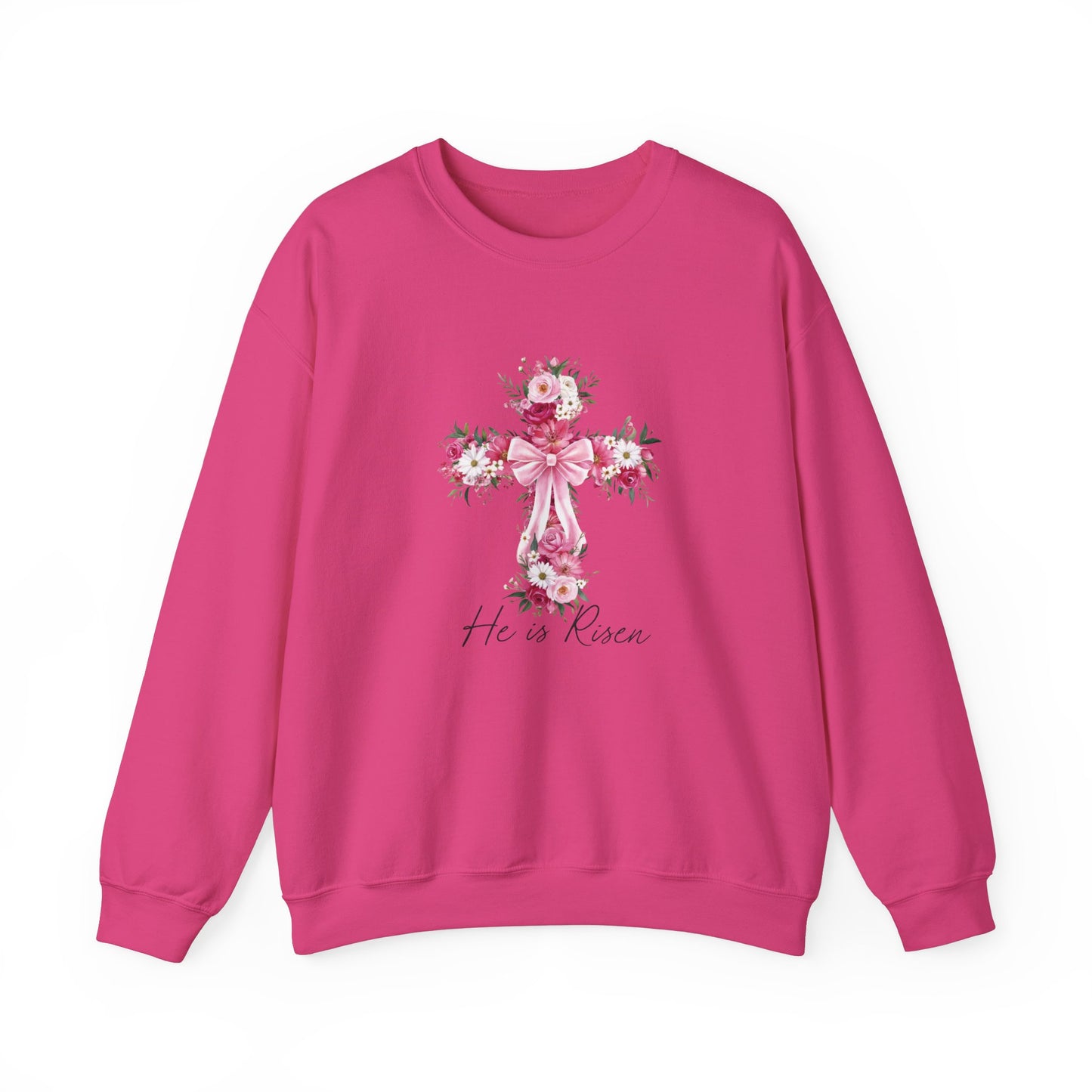 Floral Cross Sweatshirt