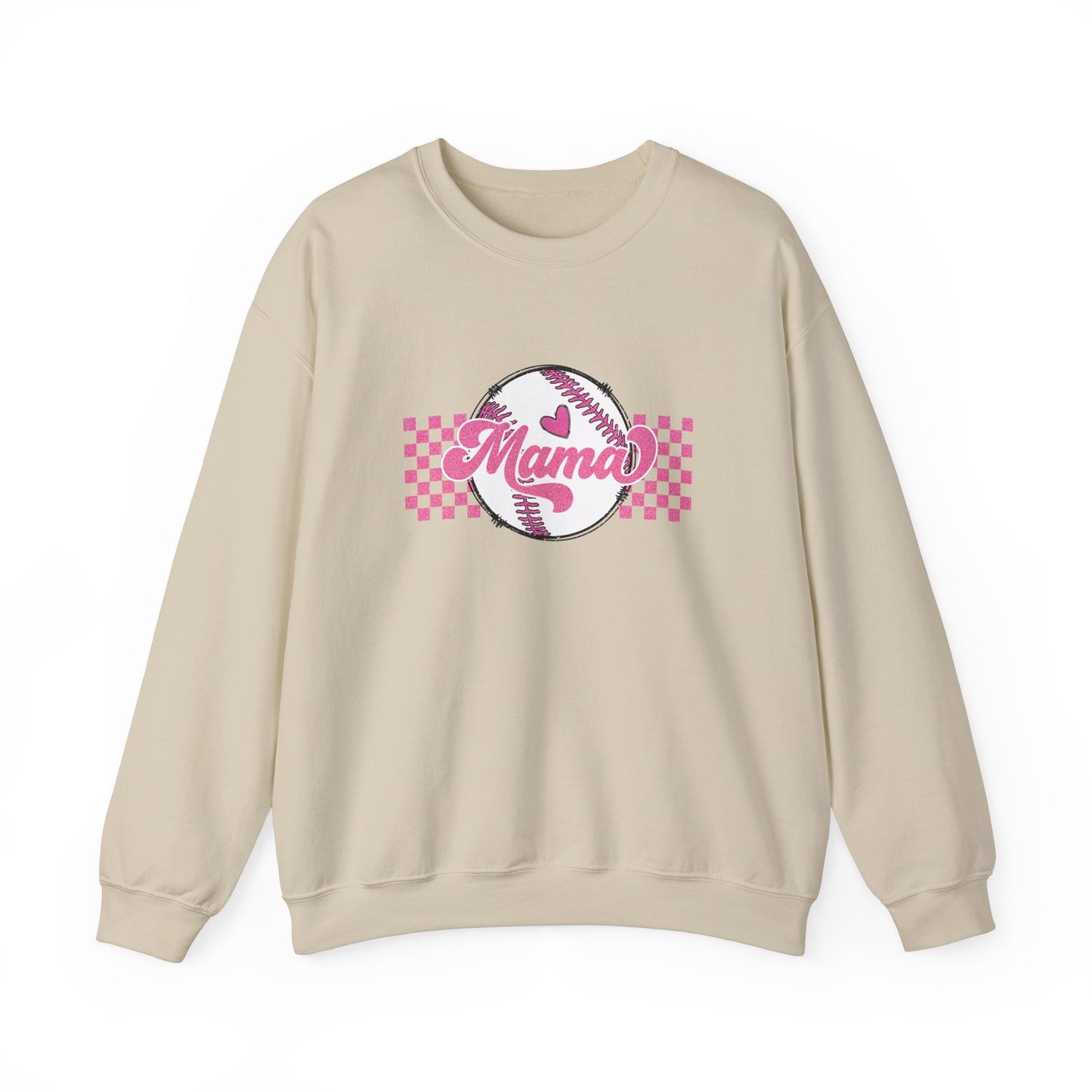 Pink Baseball Mama Sweatshirt