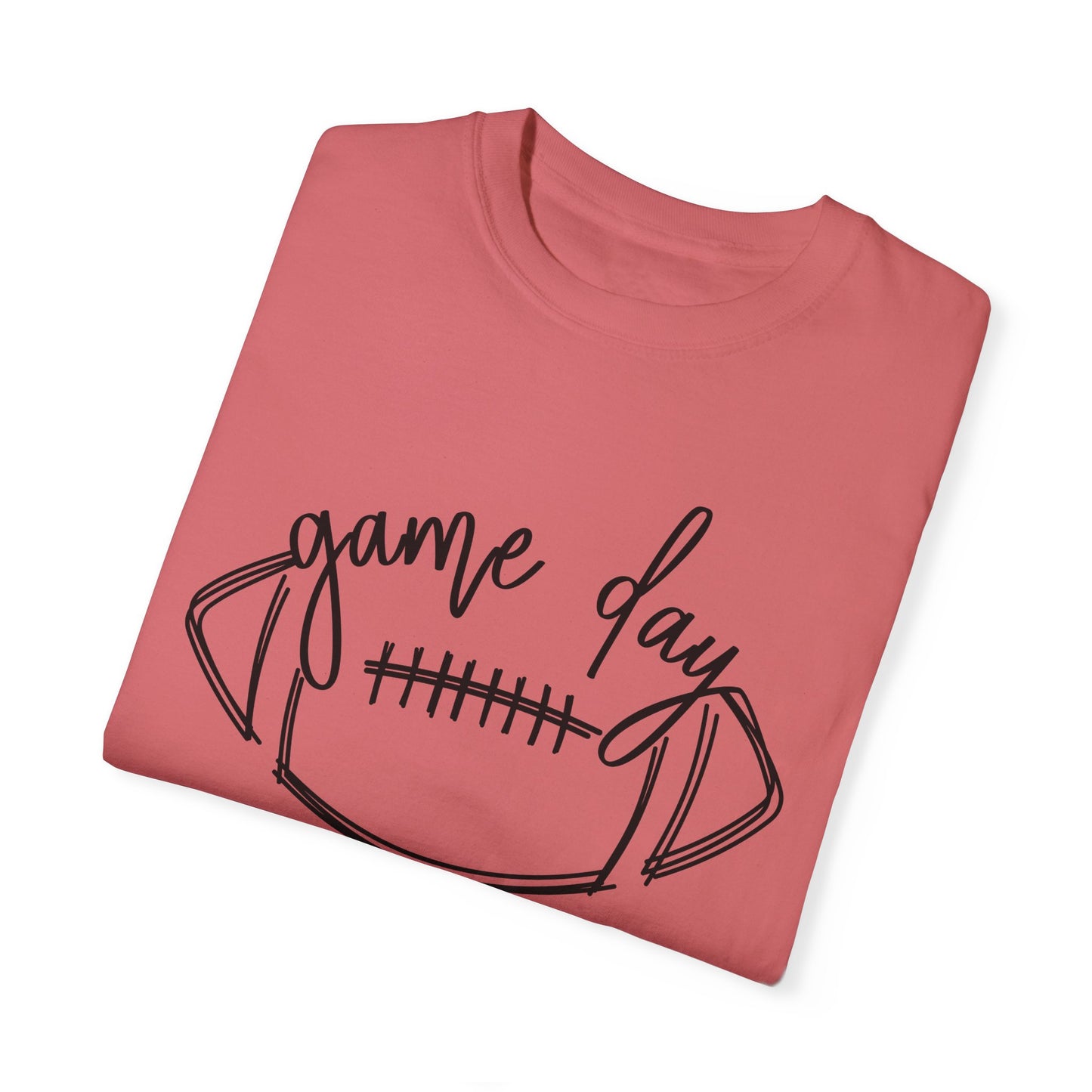 Football Game Day Comfort Colors Shirt