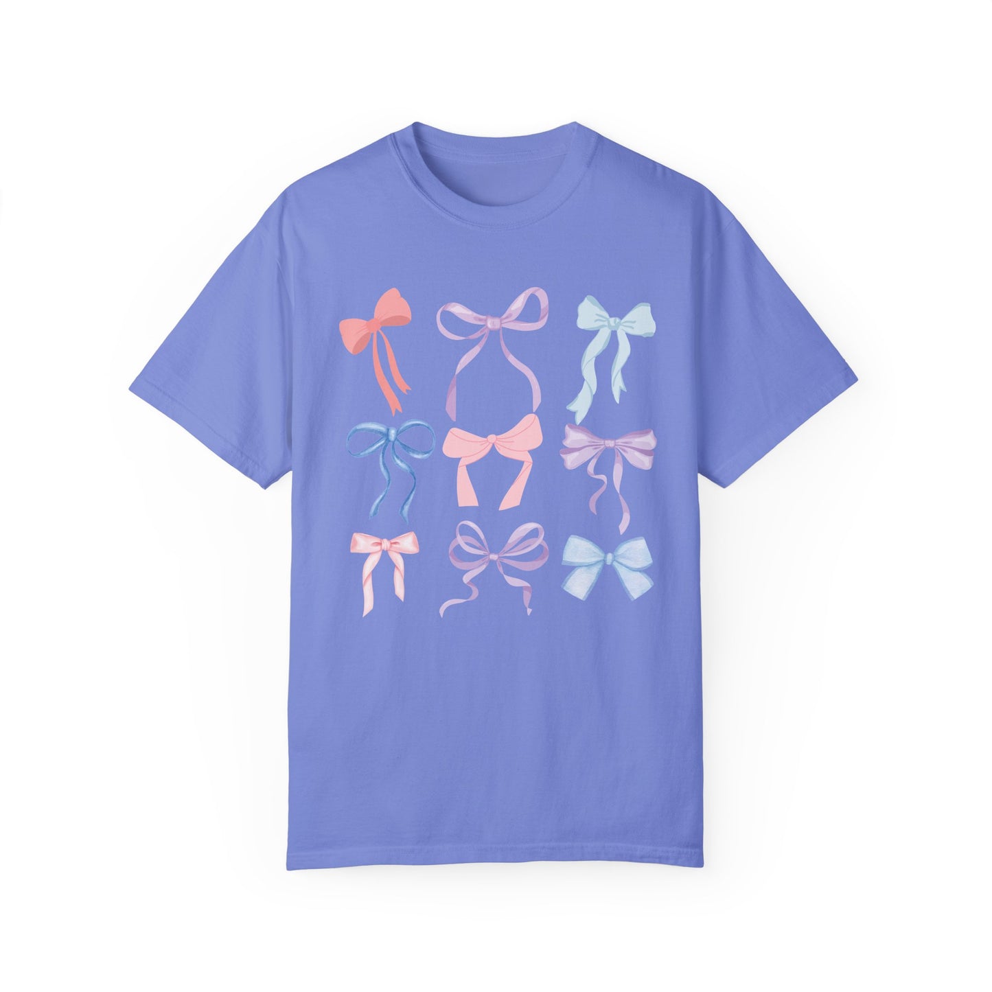 Pastel Bows Comfort Colors Shirt
