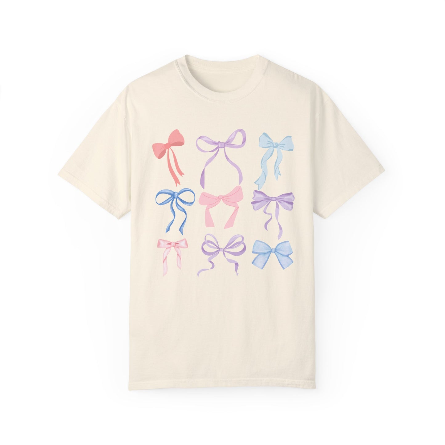 Pastel Bows Comfort Colors Shirt