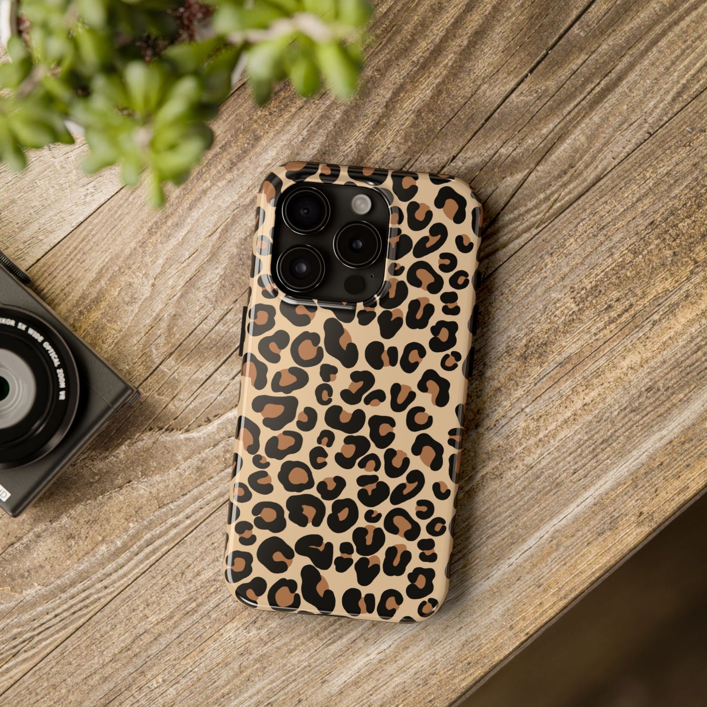 Leopard Print Tough Phone Case
