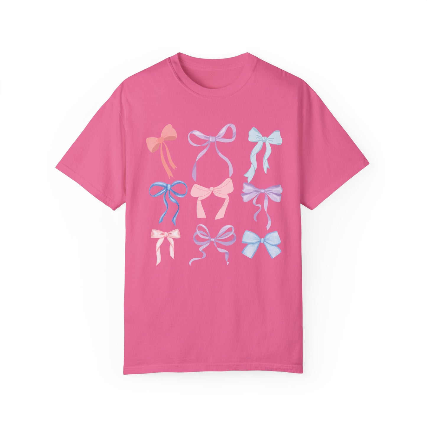 Pastel Bows Comfort Colors Shirt