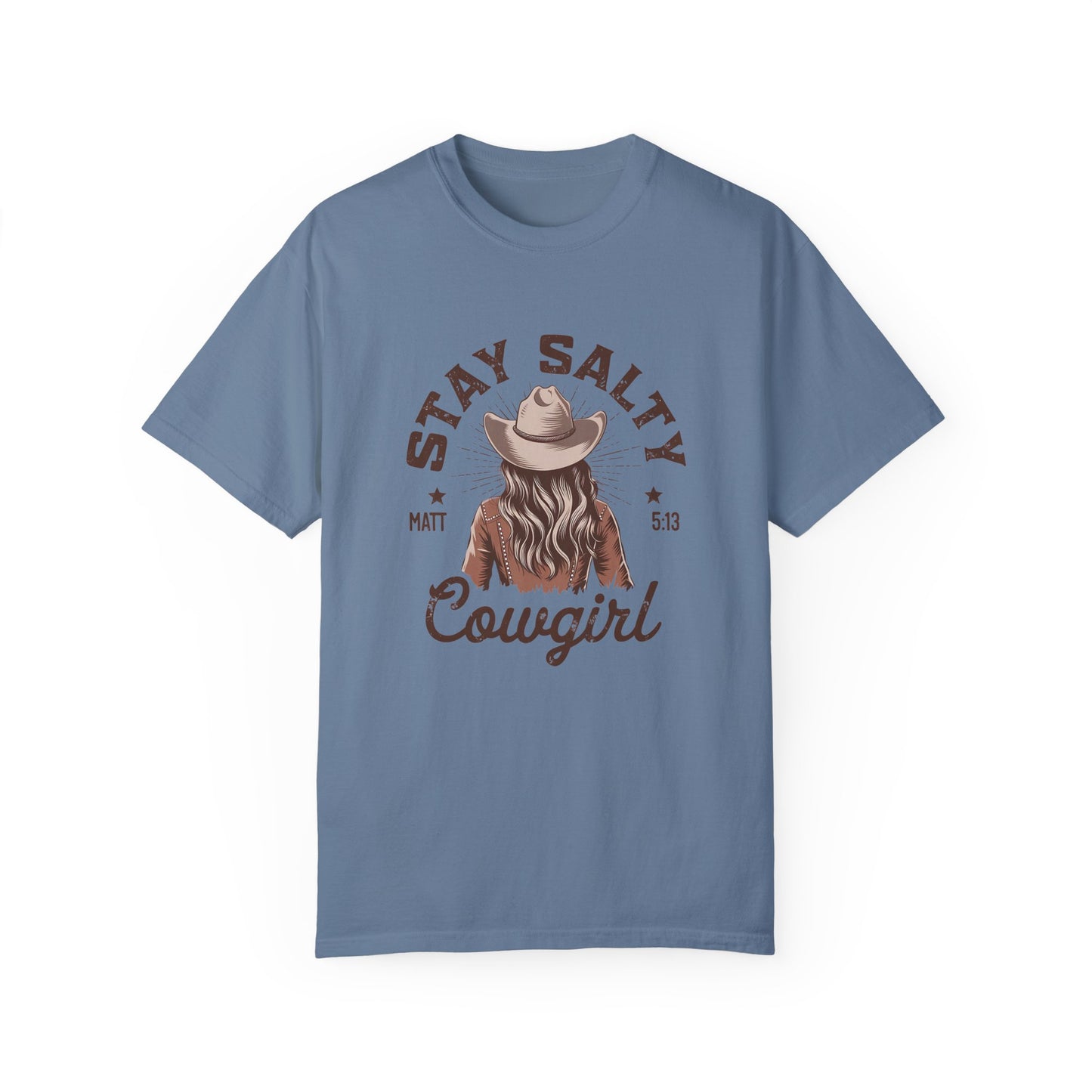 Stay Salty Cowgirl Comfort Colors Tee