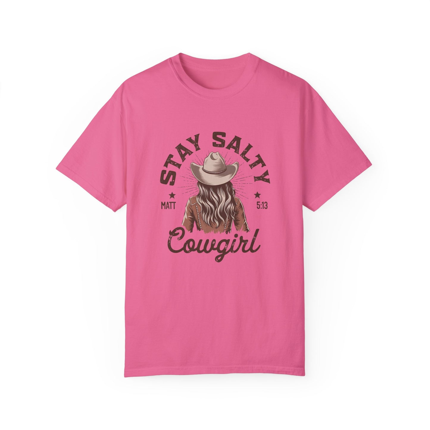 Stay Salty Cowgirl Comfort Colors Tee