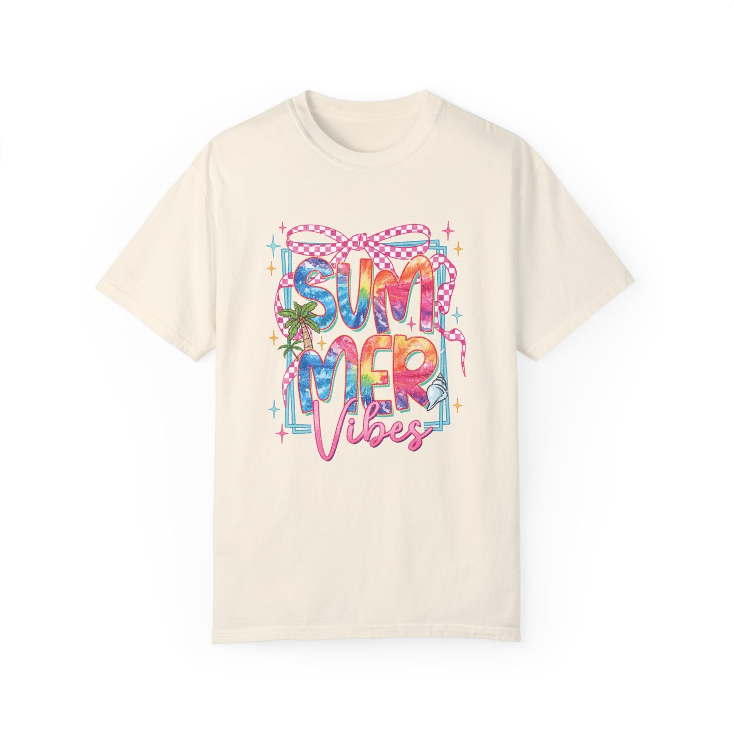 Summer Vibes Shirt Comfort Colors Graphic Tee