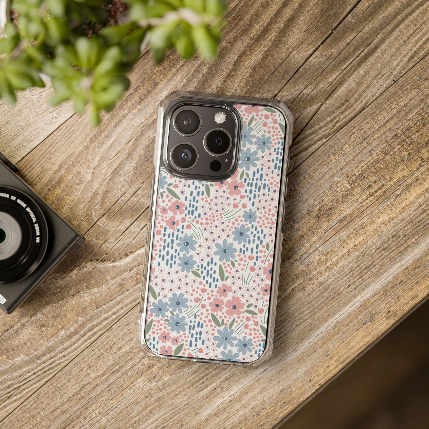 Floral Magnetic Phone Case