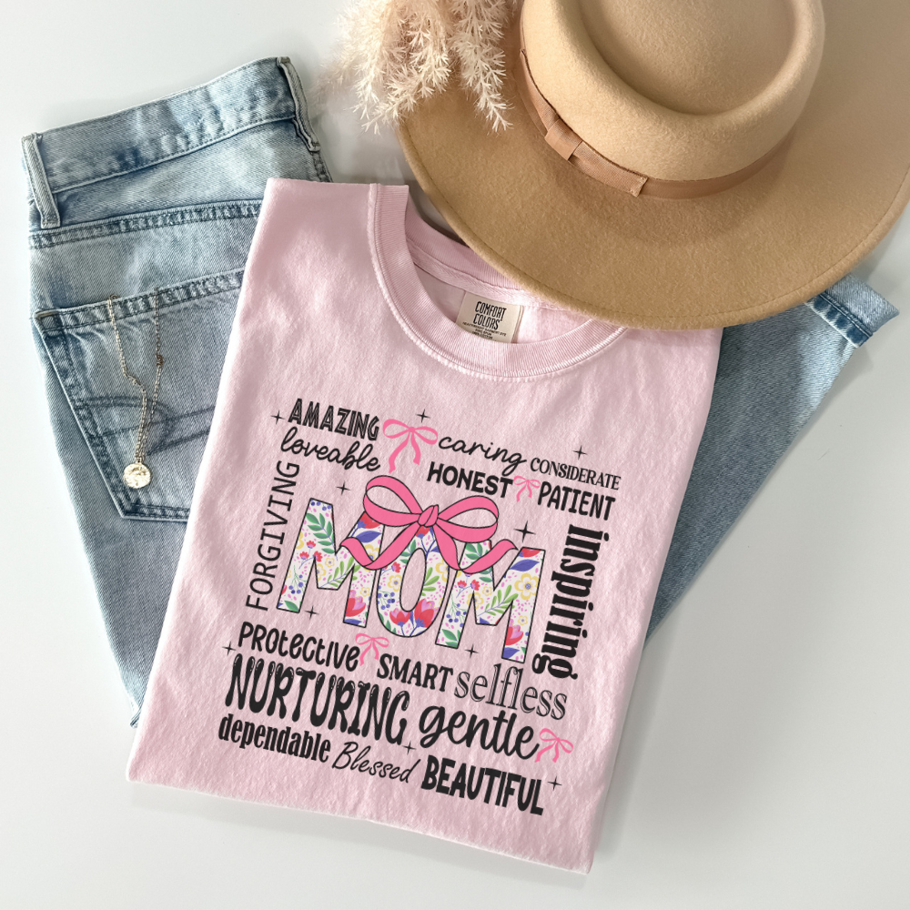 Bow Mama Comfort Colors T-shirt