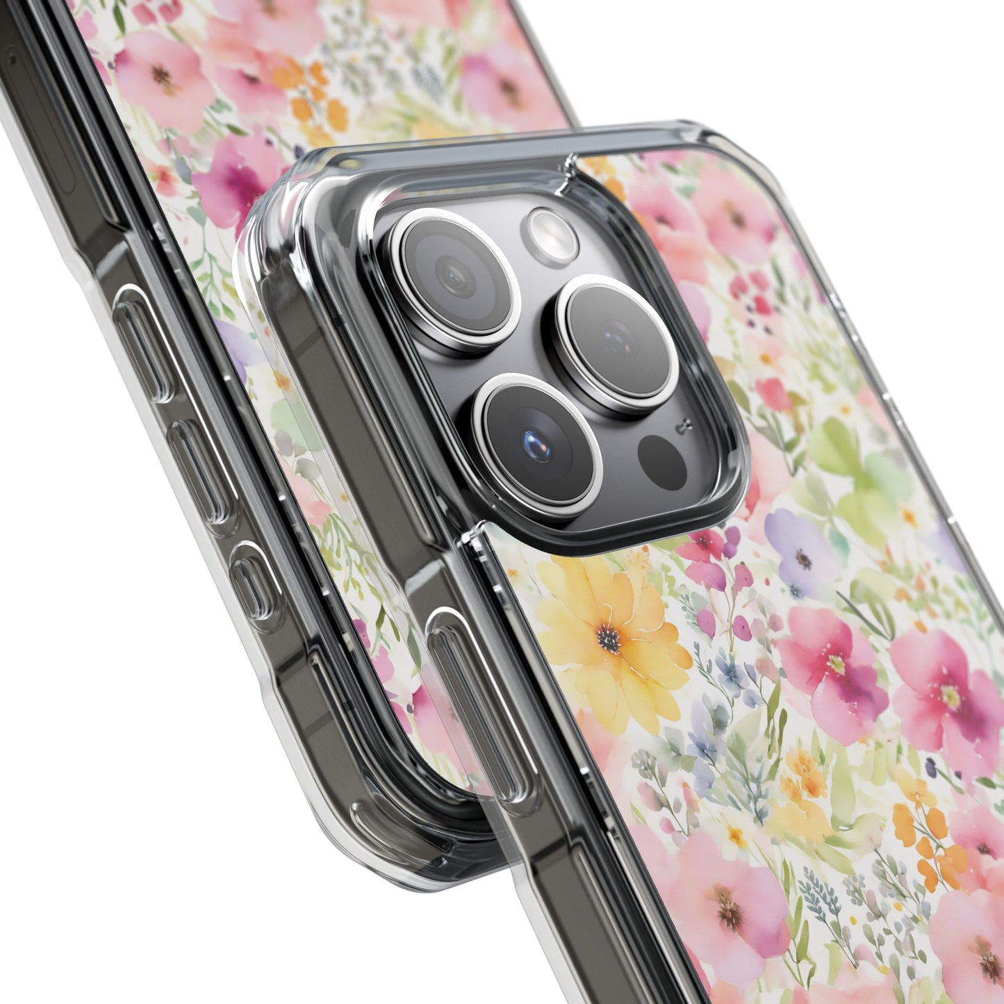 Floral PhoneMagnetic Clear Case