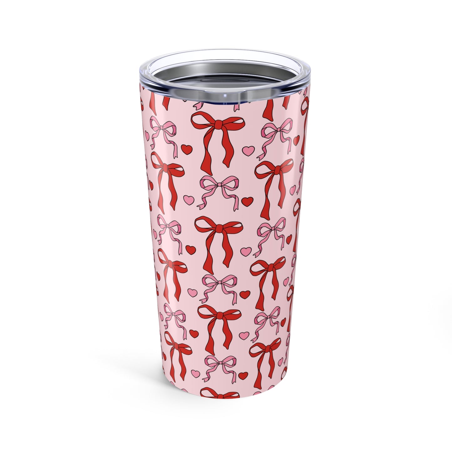 Valentine's Day Bow Tumbler