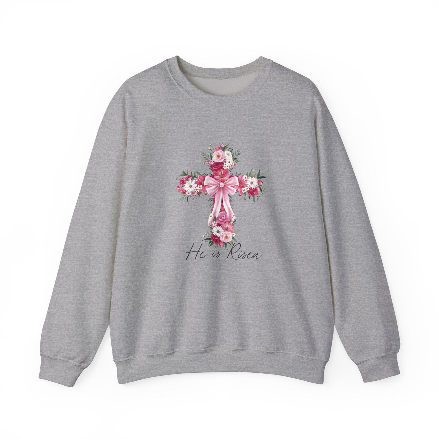 Floral Cross Sweatshirt