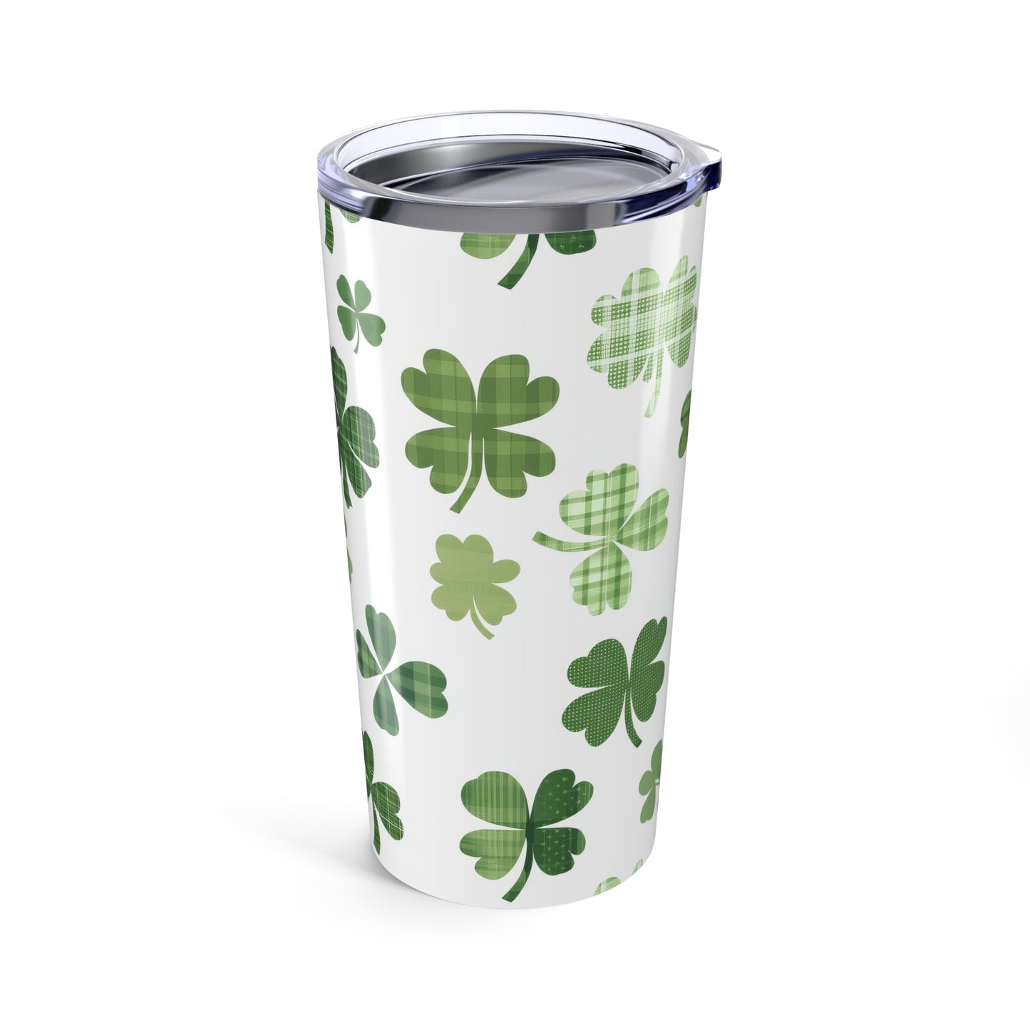 St. Patrick's Day Shamrock Tumbler - 20oz Insulated Drinkware