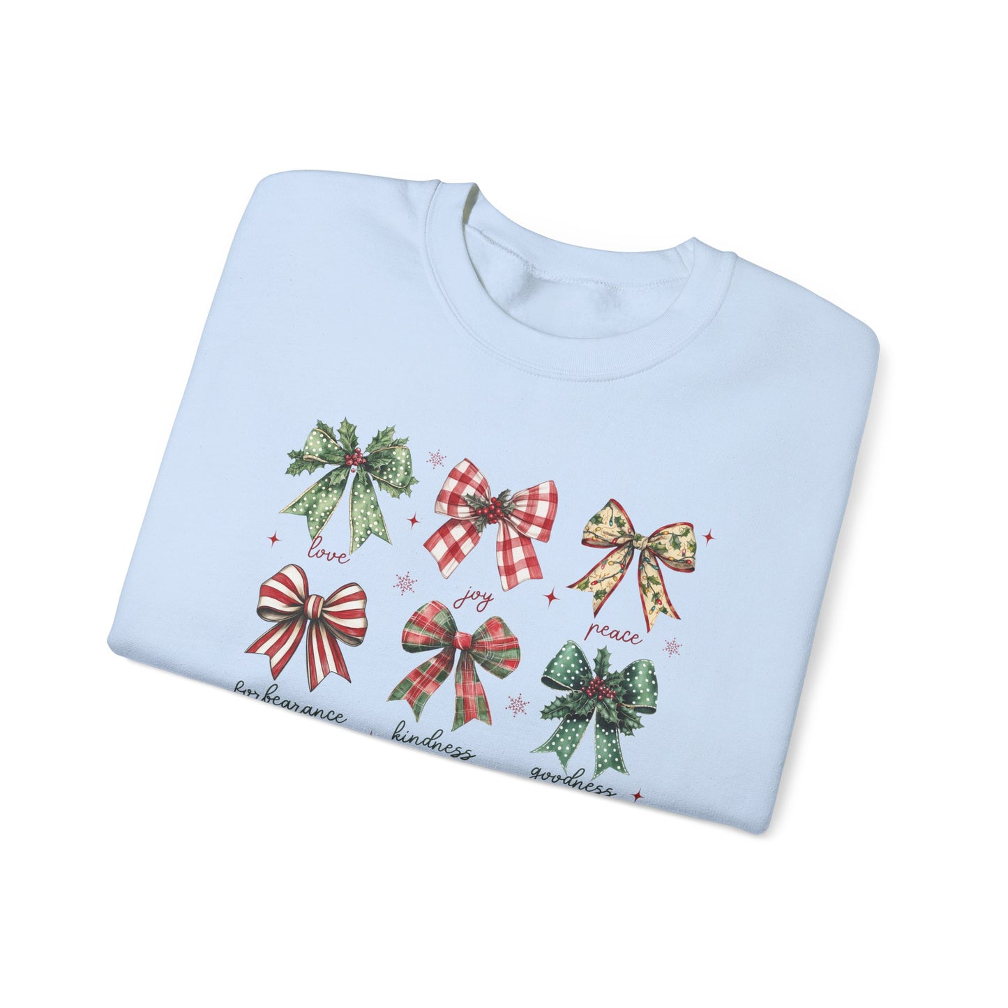 Christmas Bows Colette Galatians Women's Pullover Sweatshirt