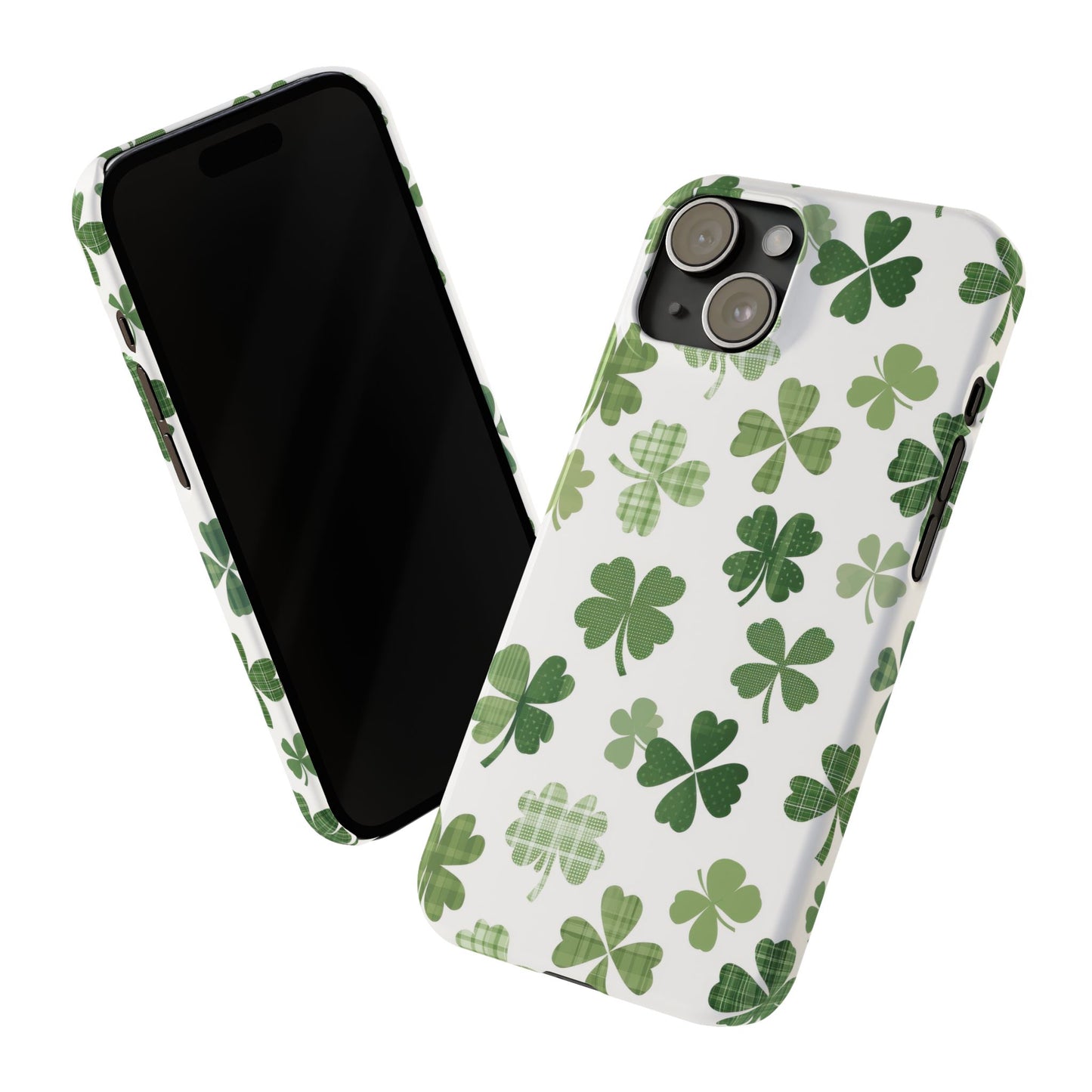 Lucky Shamrock Slim Phone Case - St. Patrick’s Day Design