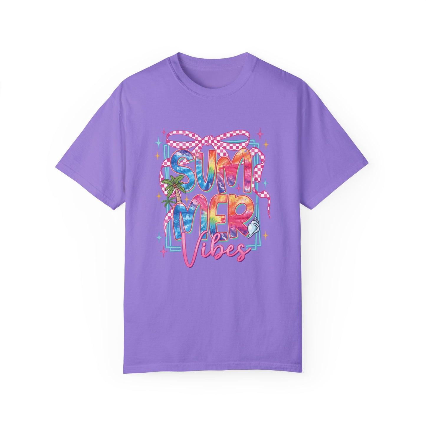 Summer Vibes Shirt Comfort Colors Graphic Tee