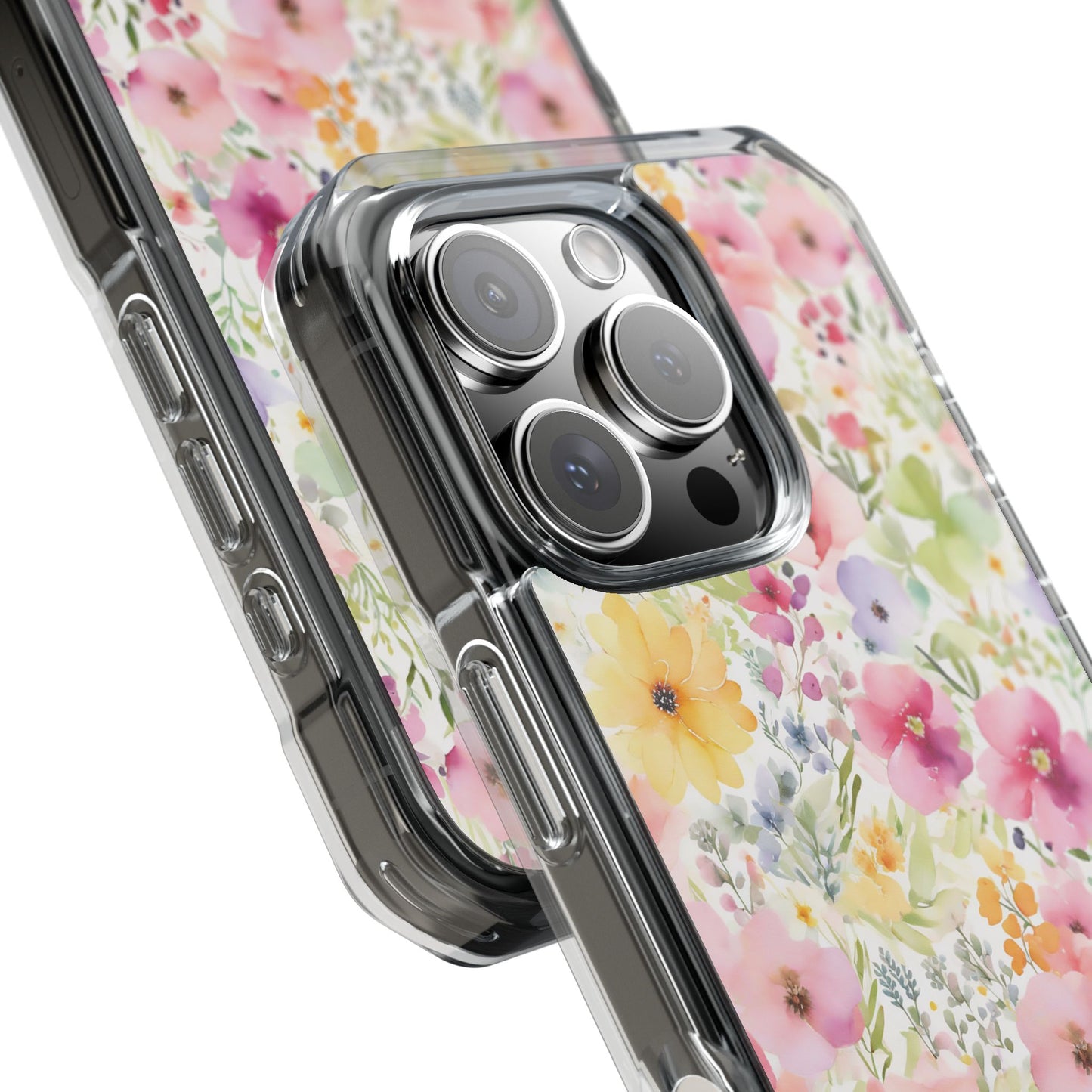 Floral PhoneMagnetic Clear Case