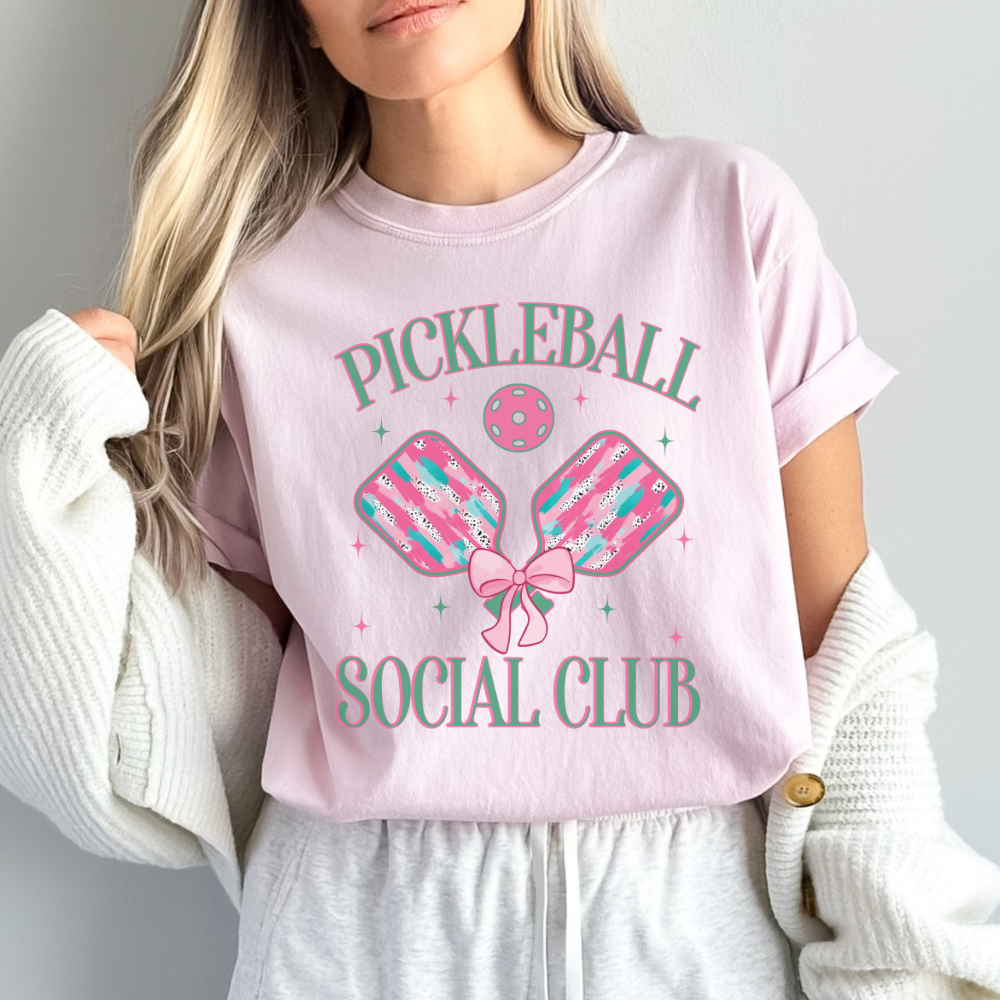 Pickleball Social Club Comfort Colors T-shirt