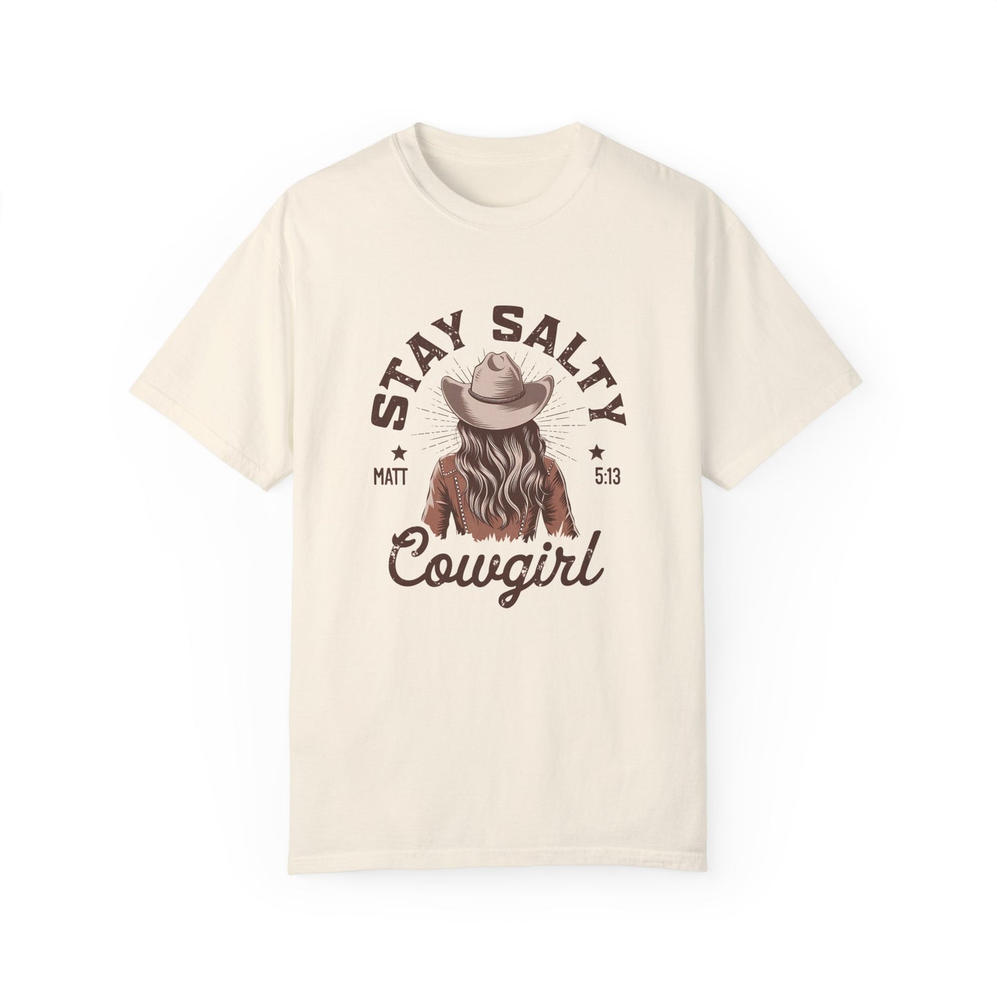 Stay Salty Cowgirl Comfort Colors Tee