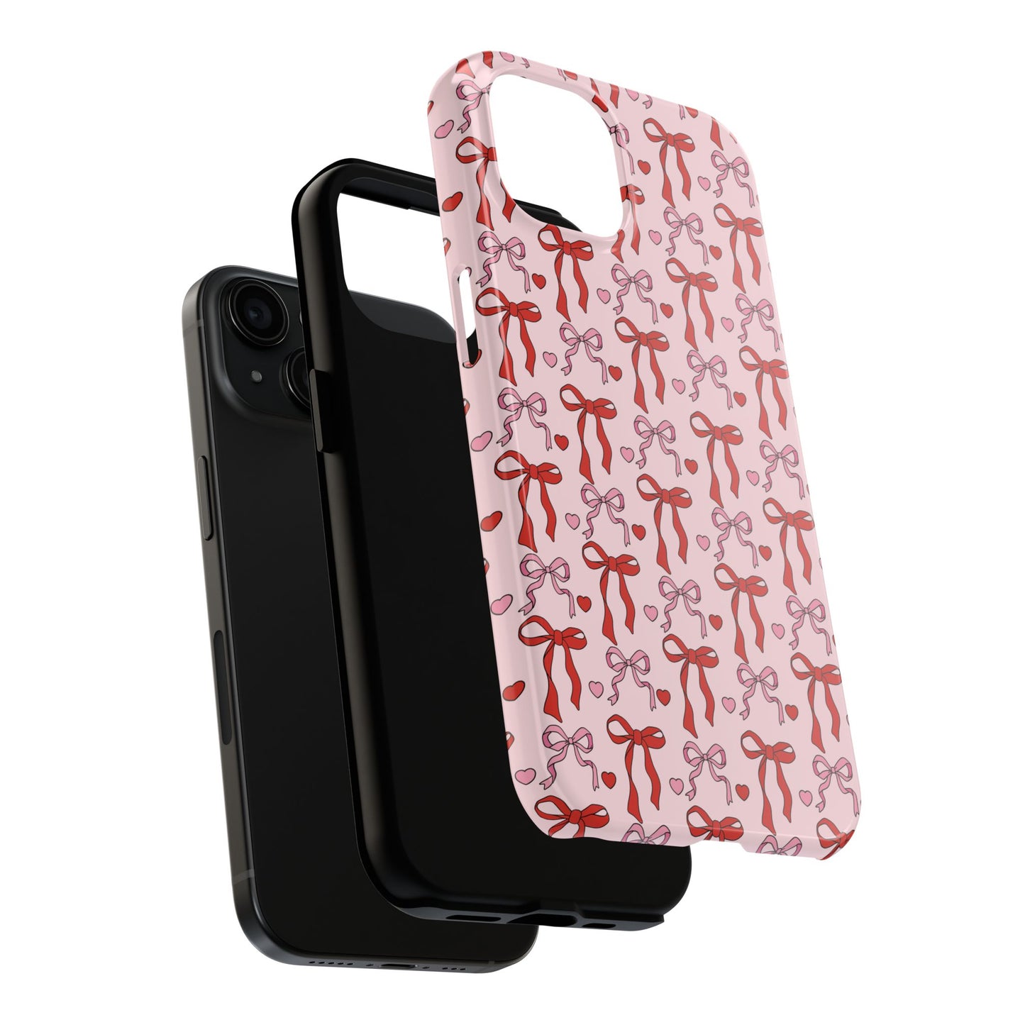 Bows and Hearts Phone Case