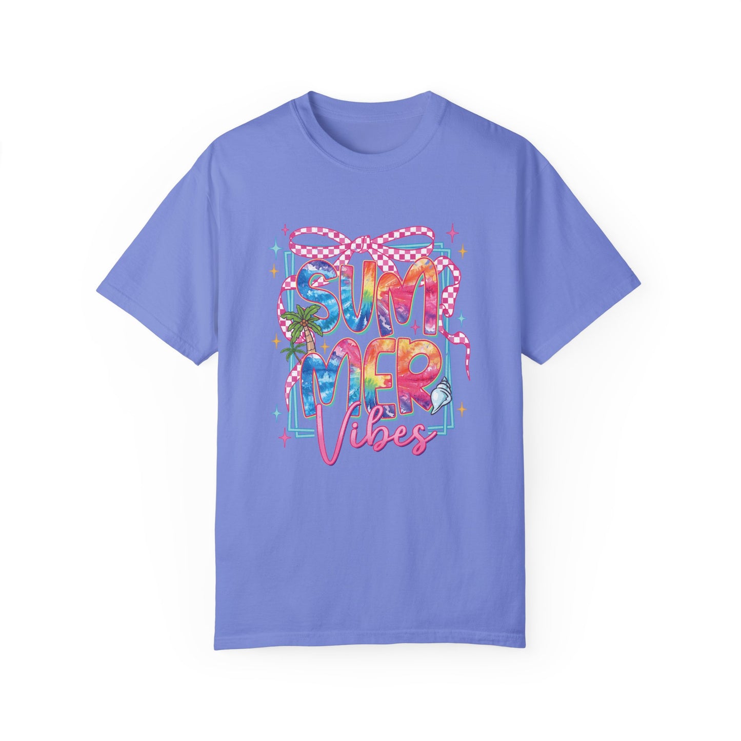 Summer Vibes Shirt Comfort Colors Graphic Tee