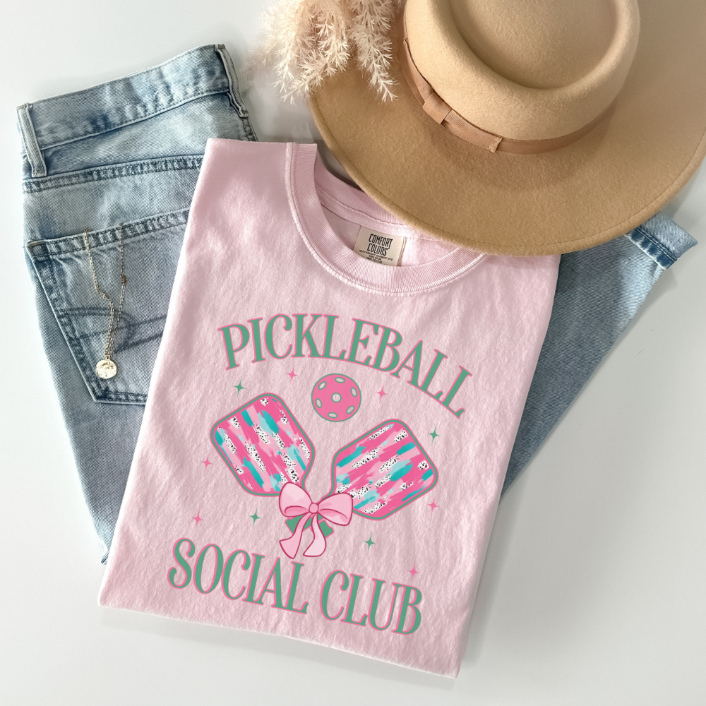 Pickleball Social Club Comfort Colors T-shirt