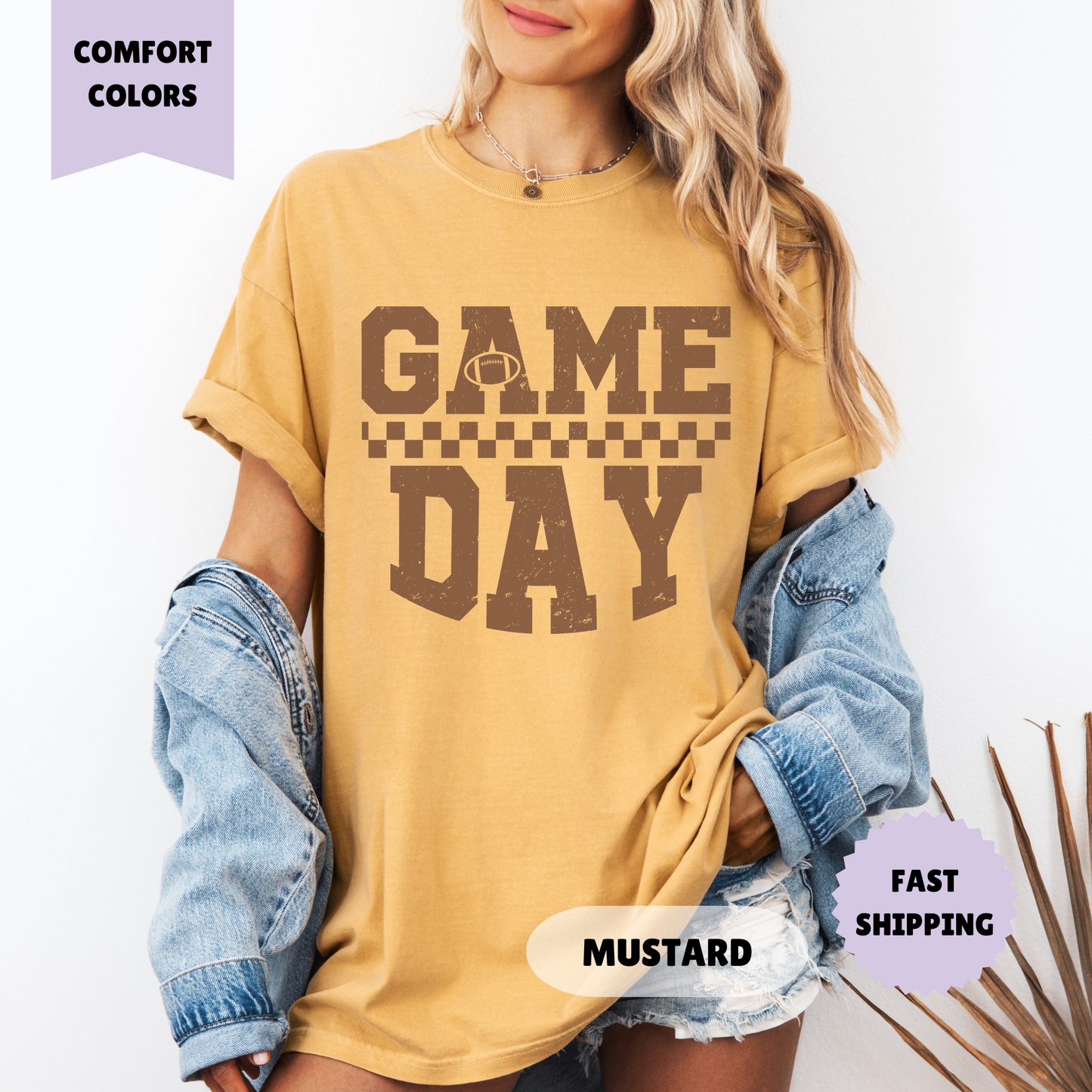 Football Lover Comfort Colors Shirt