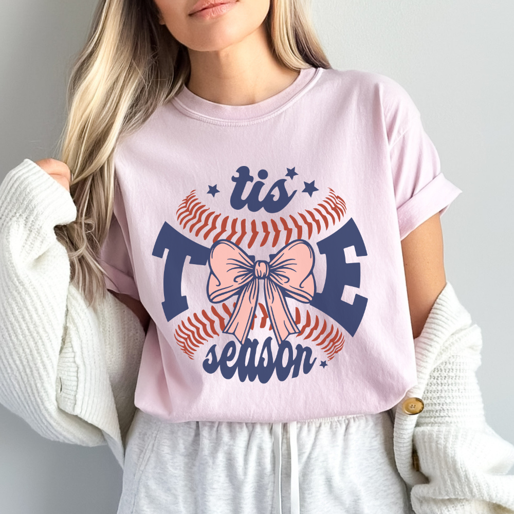 Tis the Season Baseball Comfort Colors T-Shirt