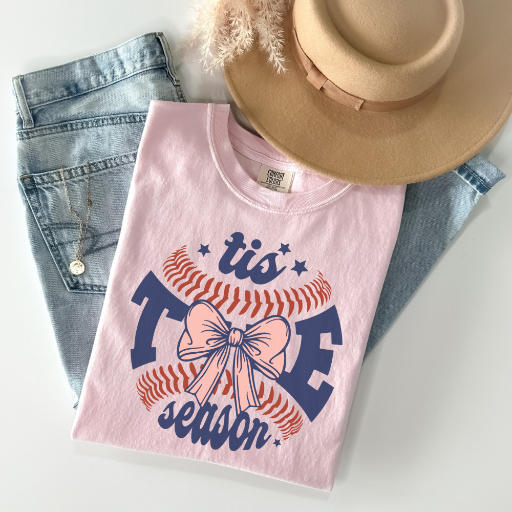 Tis the Season Baseball Comfort Colors T-Shirt