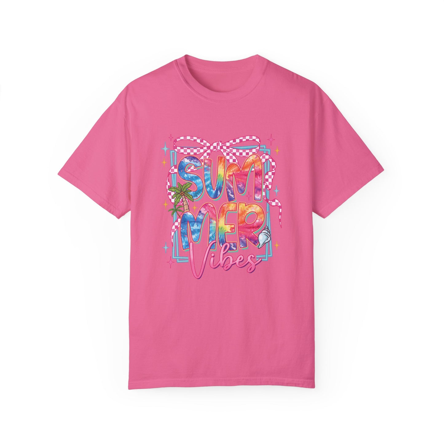 Summer Vibes Shirt Comfort Colors Graphic Tee
