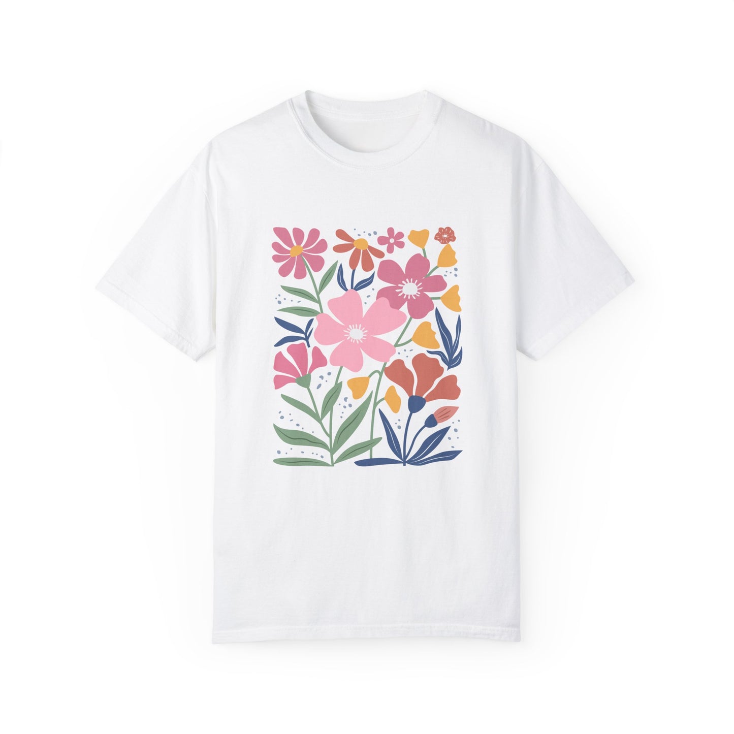 Boho Flowers Comfort Colors T-Shirt
