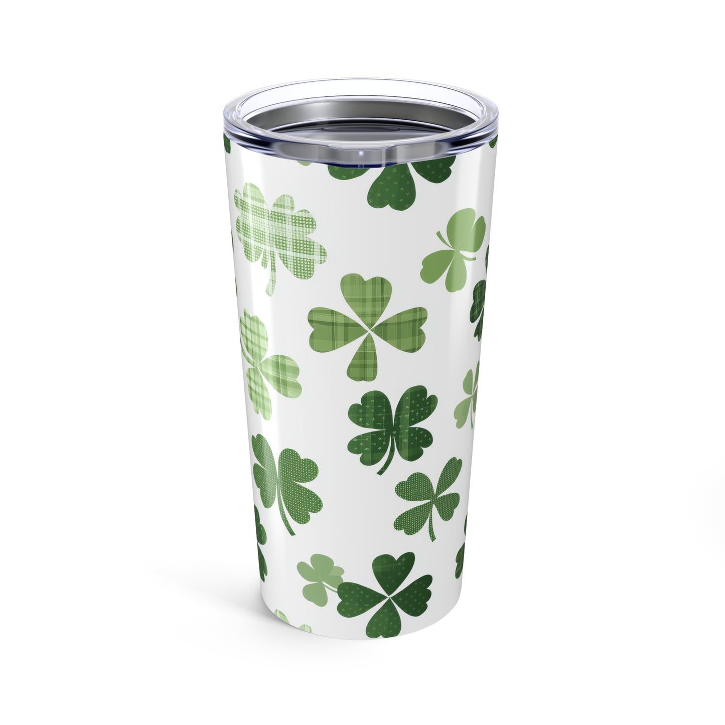St. Patrick's Day Shamrock Tumbler - 20oz Insulated Drinkware