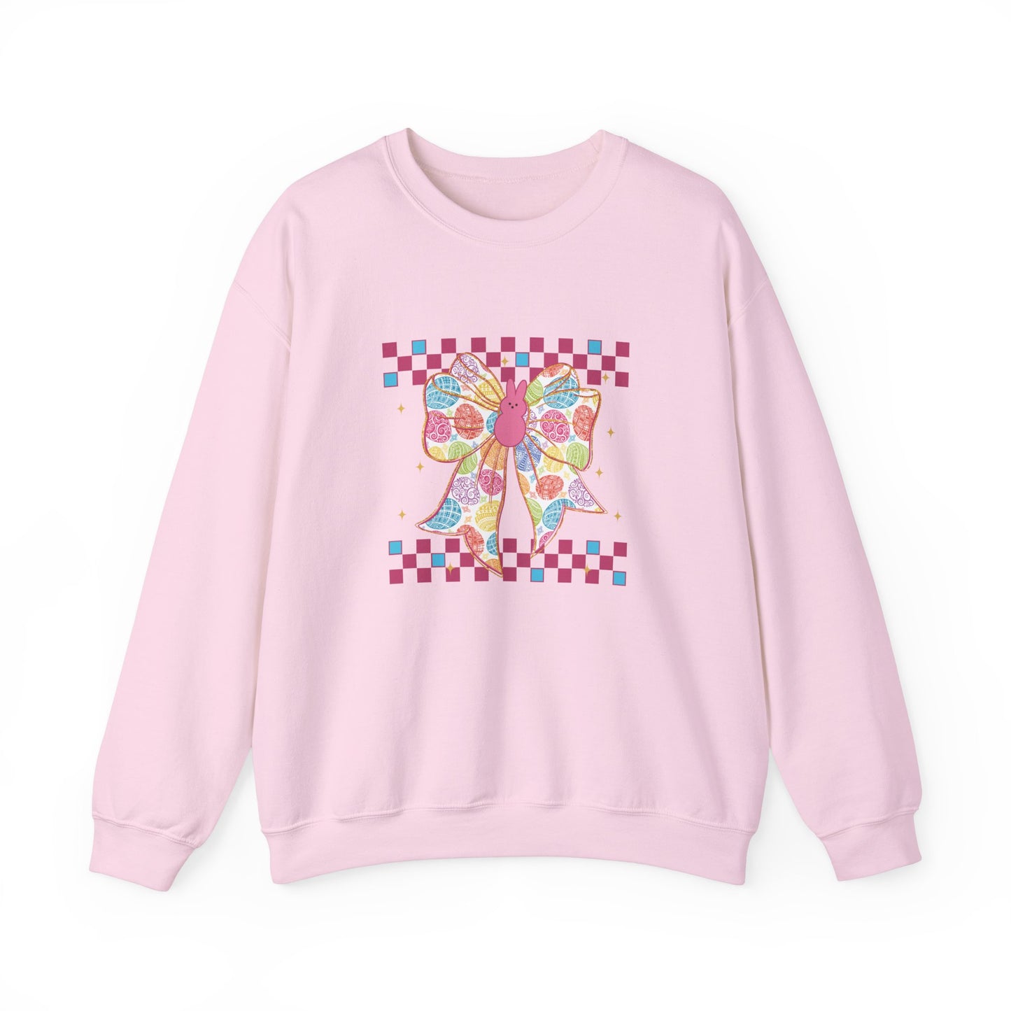 Retro Coquette Easter Bow Sweatshirt