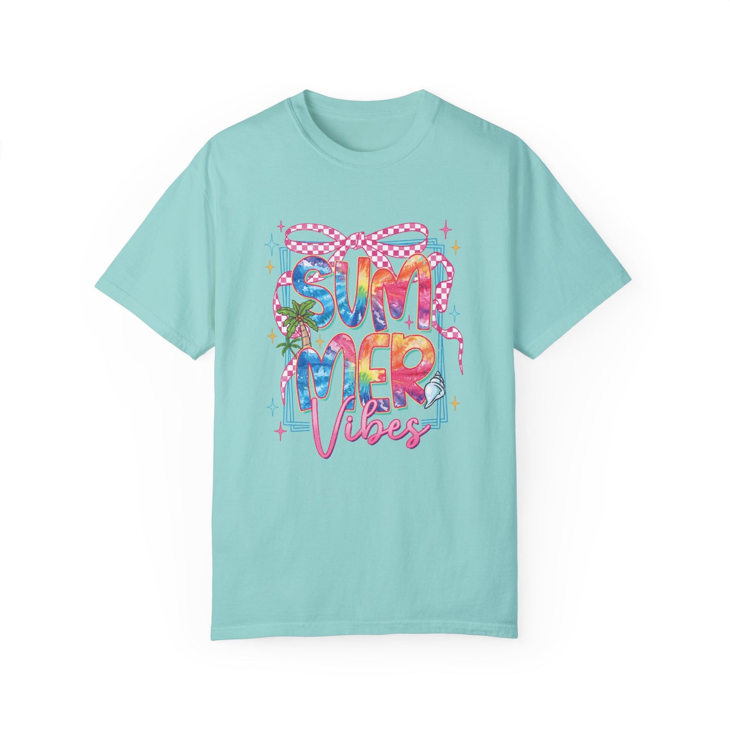 Summer Vibes Shirt Comfort Colors Graphic Tee