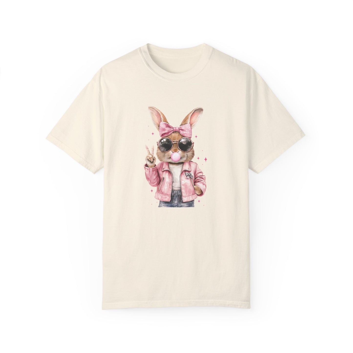 Bunny Graphic Comfort Colors T-shirt