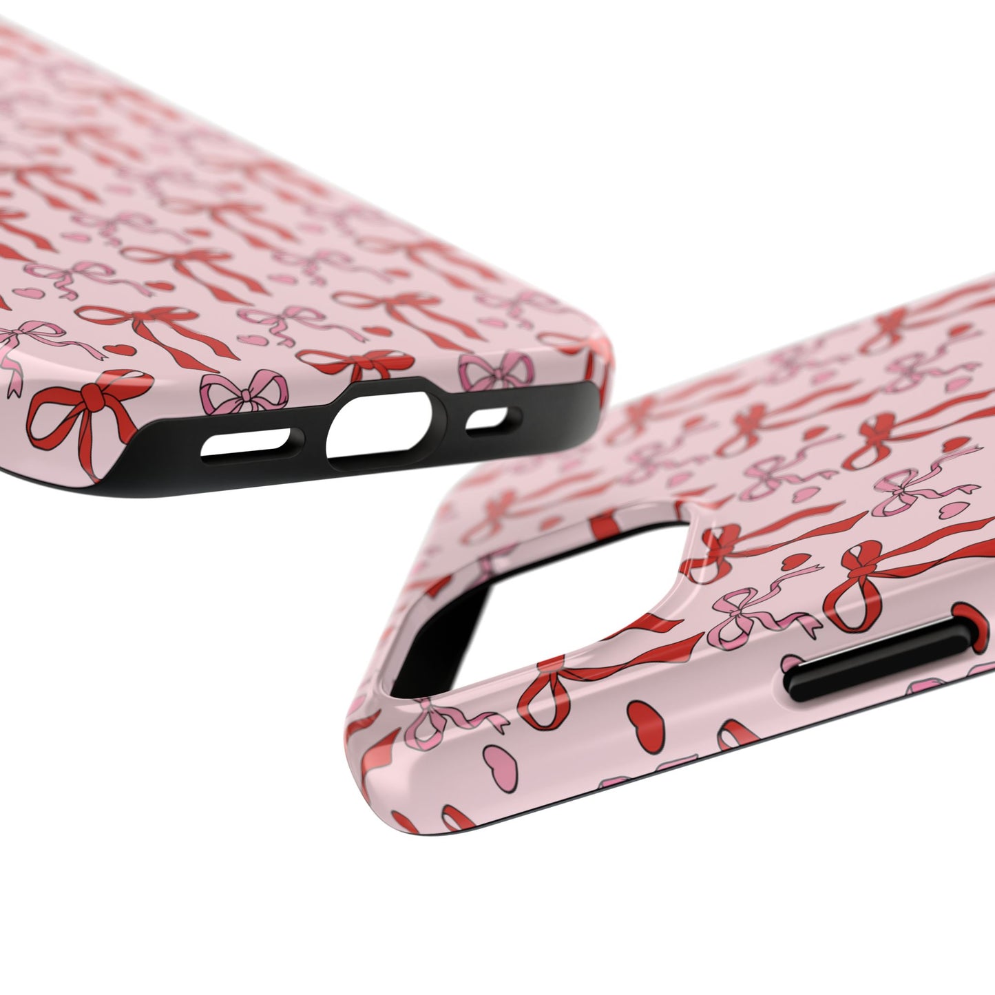 Bows and Hearts Phone Case