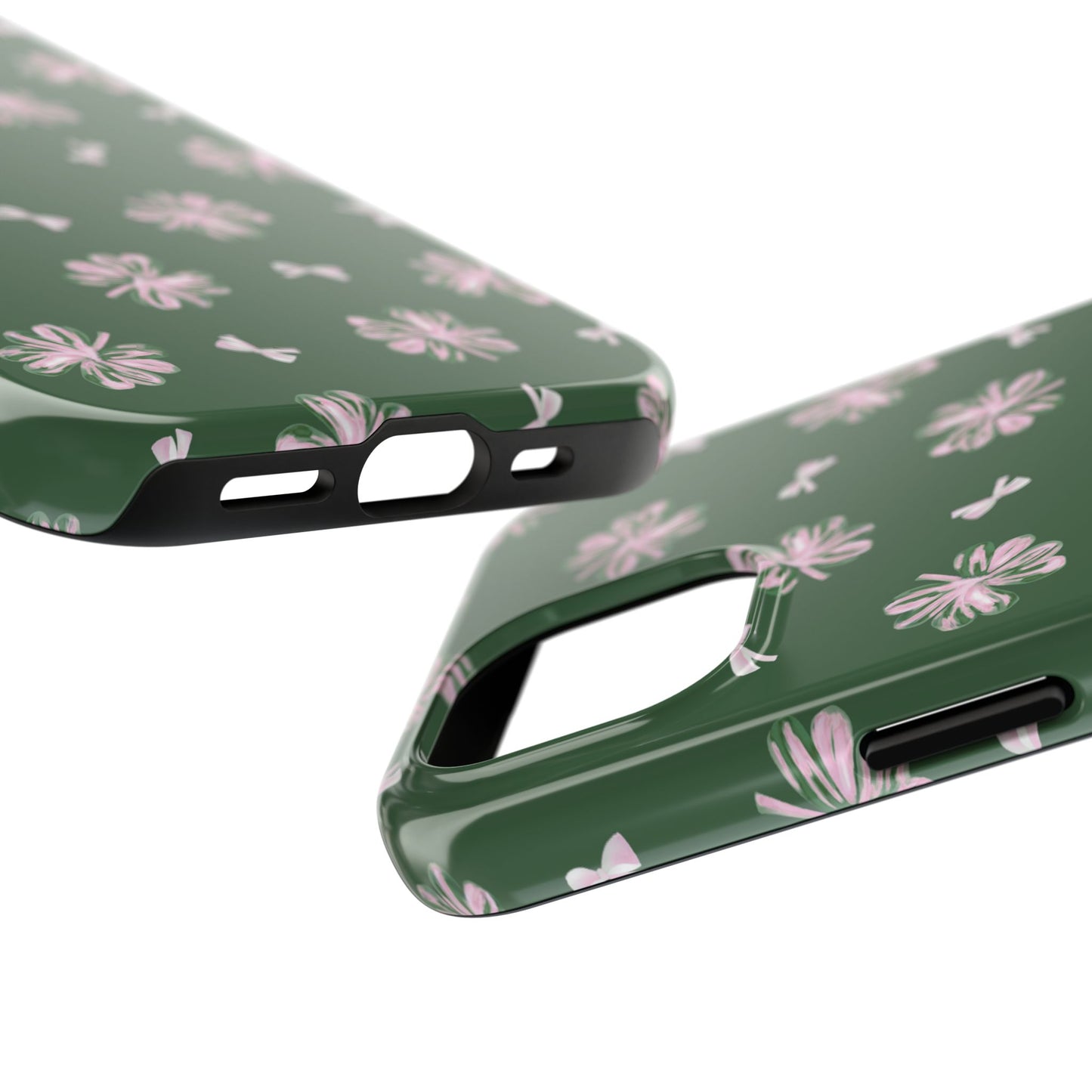 Shamrock Pink Bows Tough Phone Case