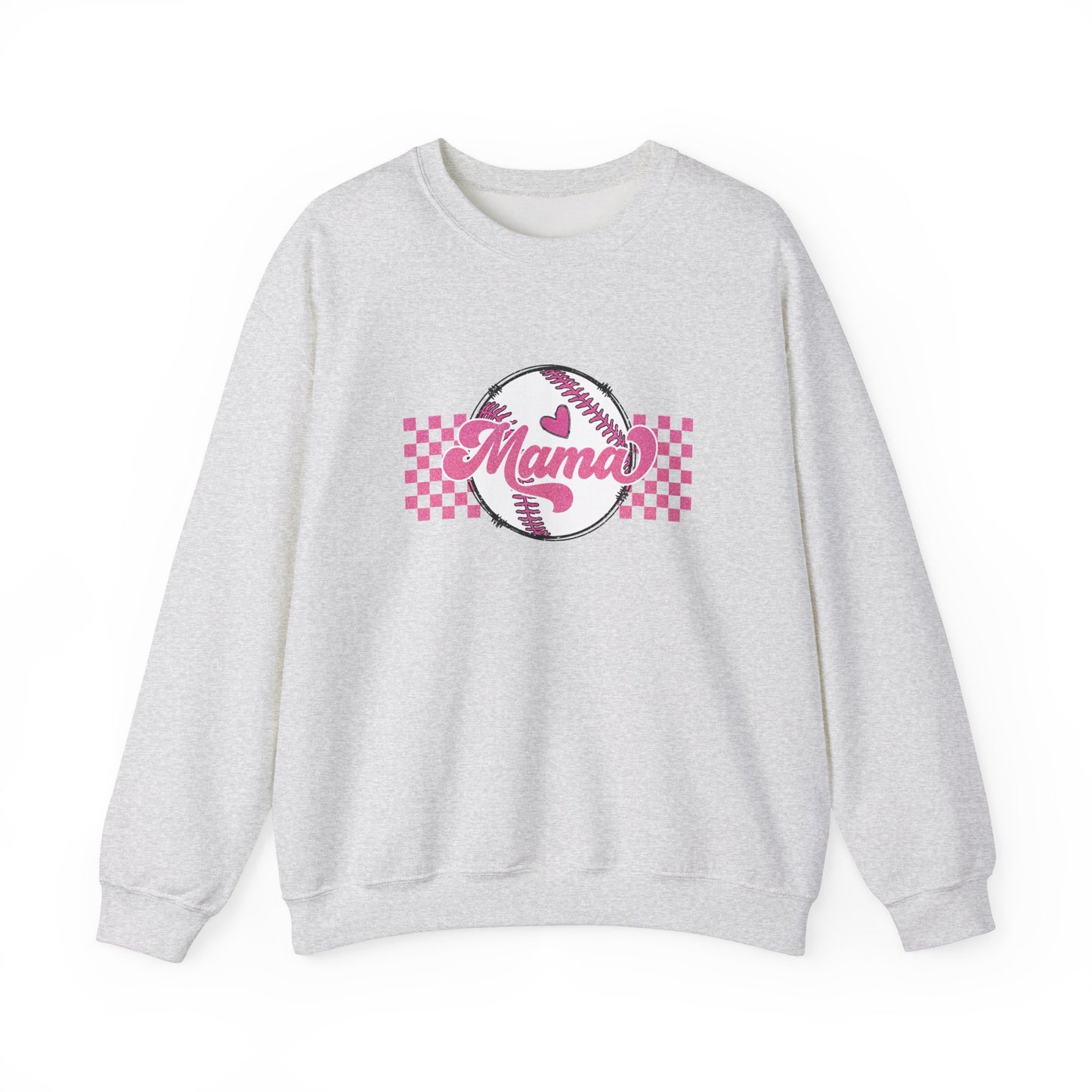 Pink Baseball Mama Sweatshirt