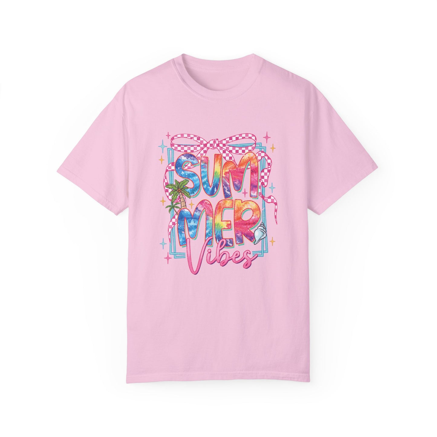 Summer Vibes Shirt Comfort Colors Graphic Tee
