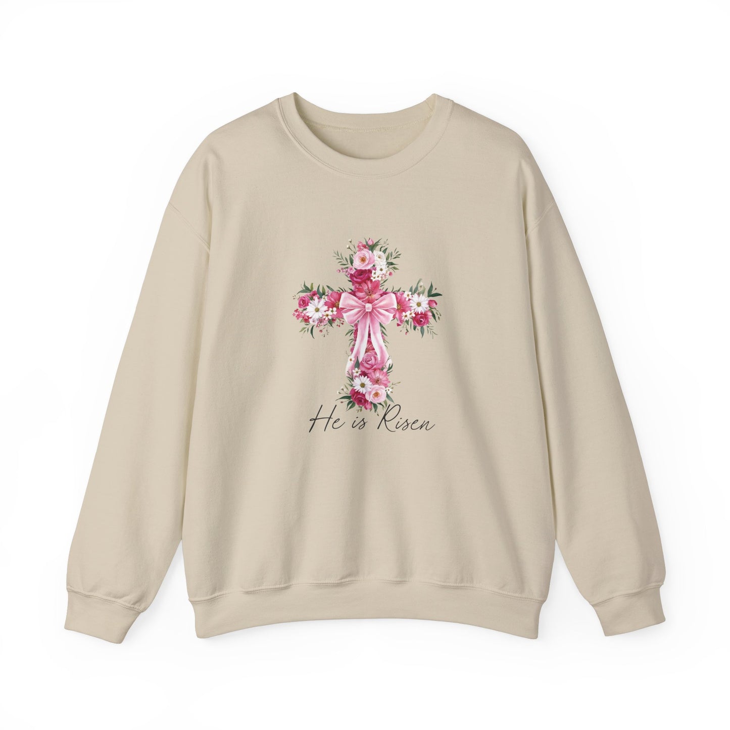 Floral Cross Sweatshirt