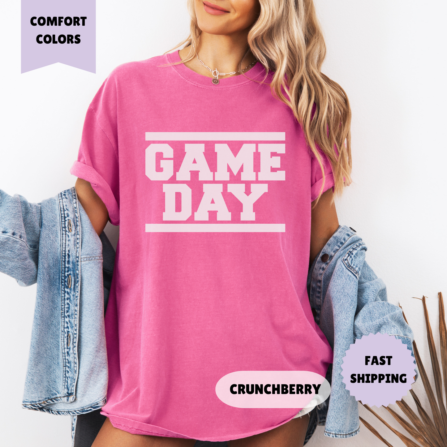 Game Day Football Comfort Colors Tee