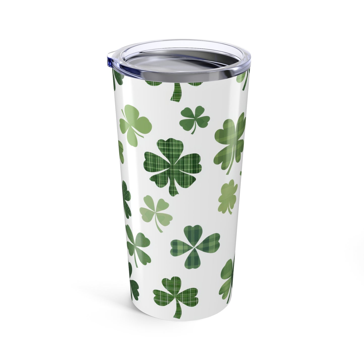 St. Patrick's Day Shamrock Tumbler - 20oz Insulated Drinkware
