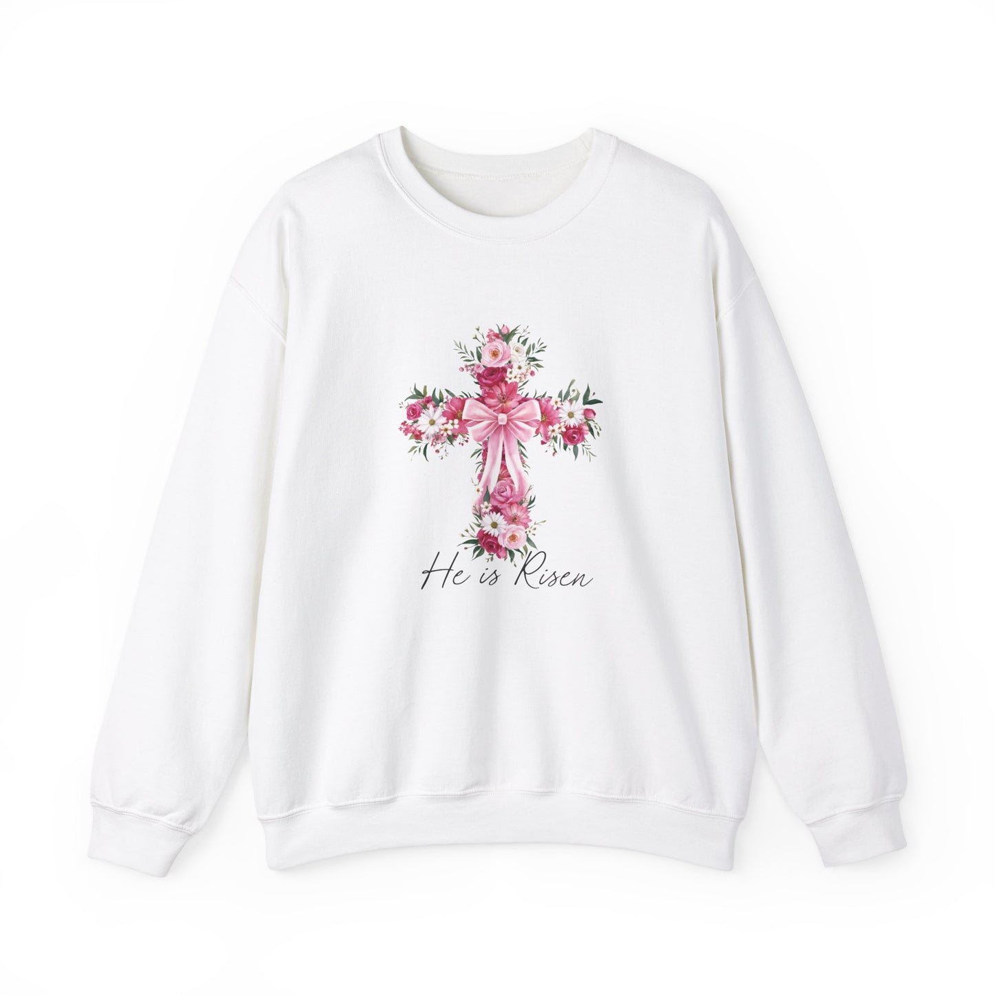 Floral Cross Sweatshirt