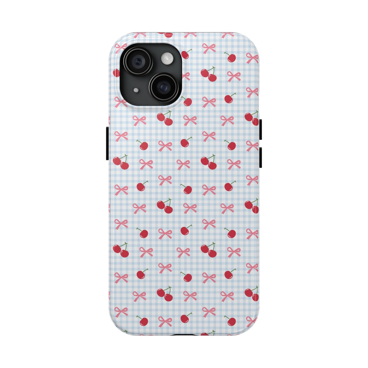 Coquette Cherry Bow Phone Case