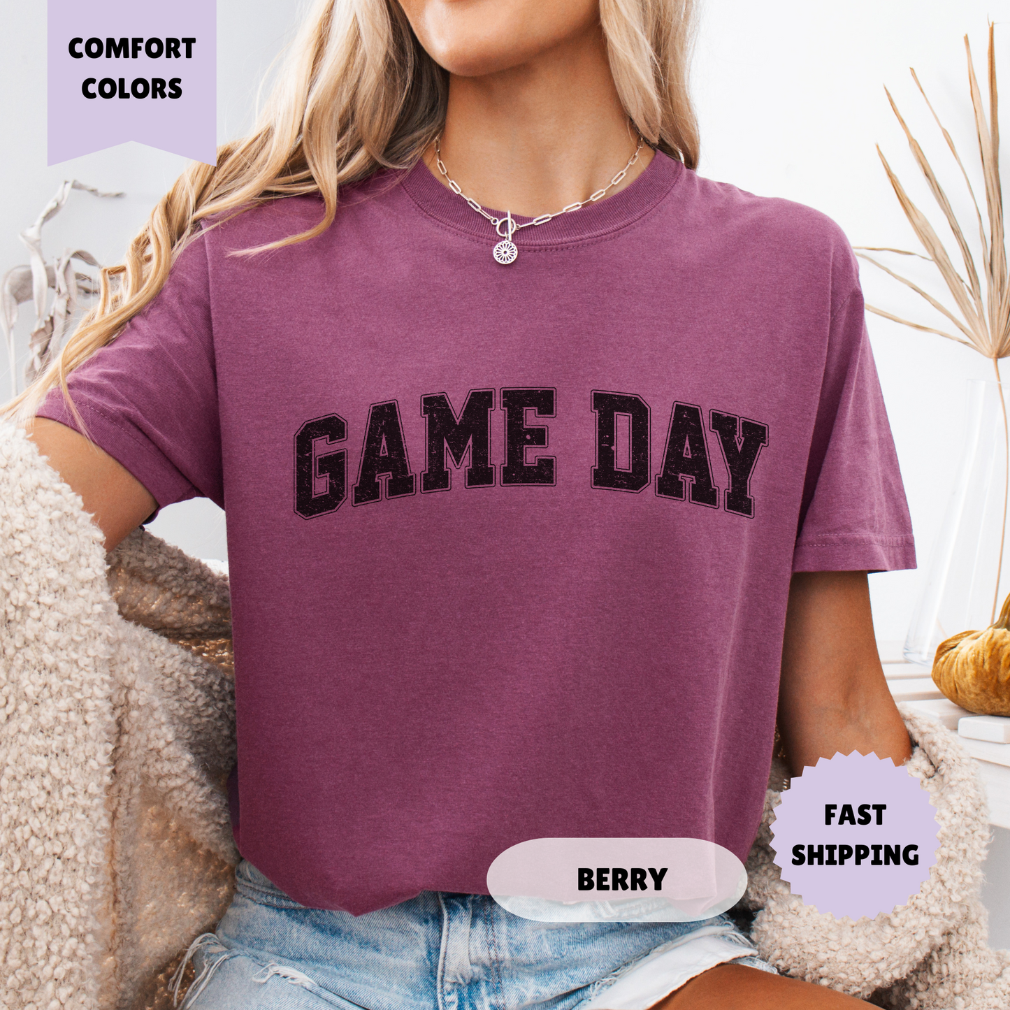 Game Day Comfort Colors Tee