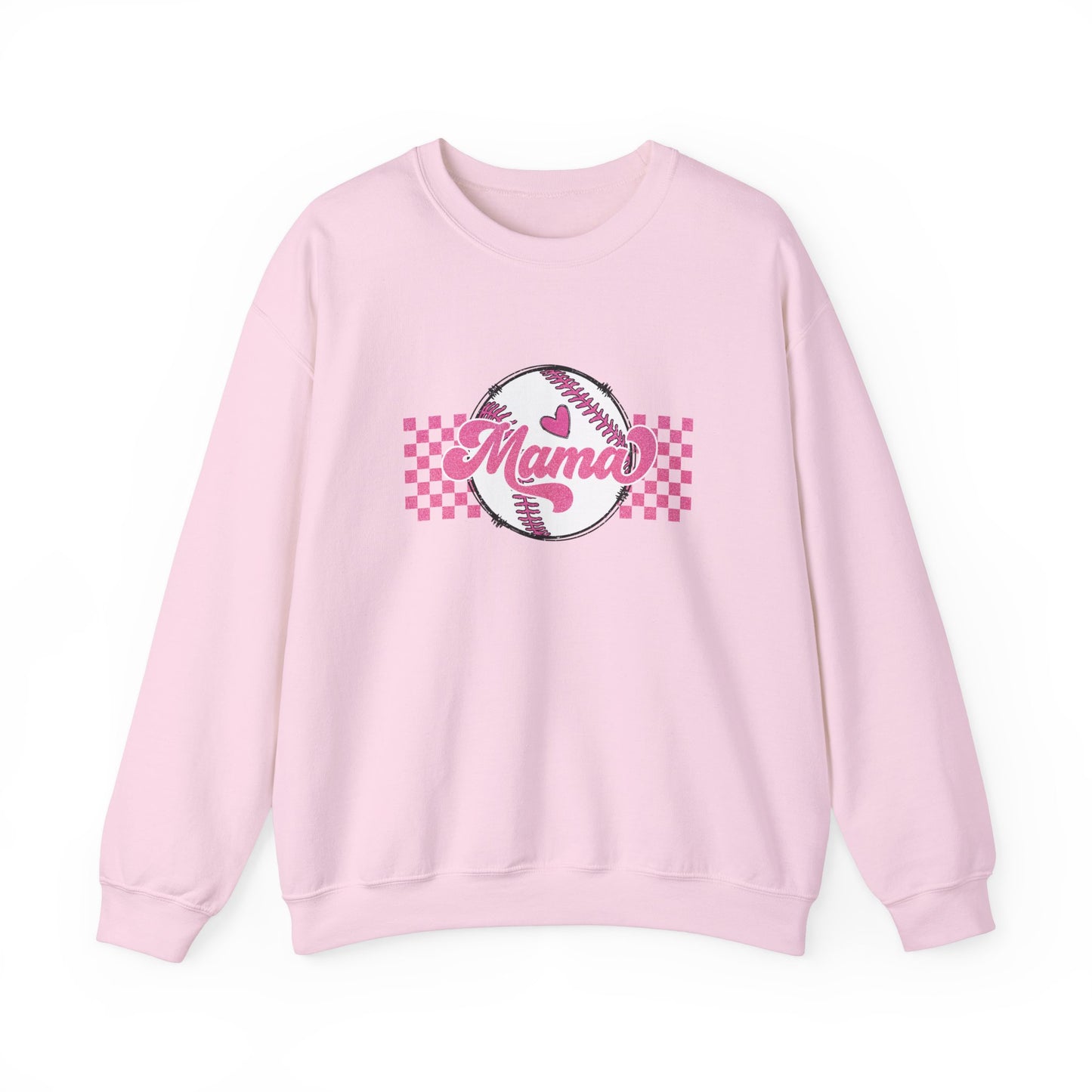 Pink Baseball Mama Sweatshirt