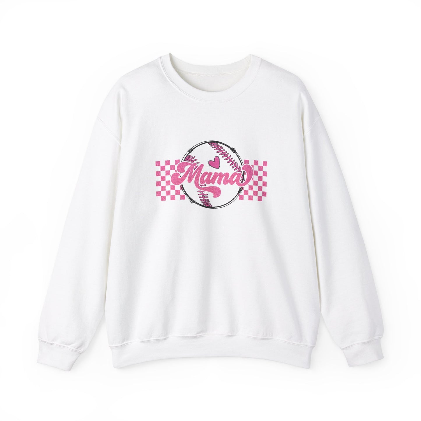 Pink Baseball Mama Sweatshirt